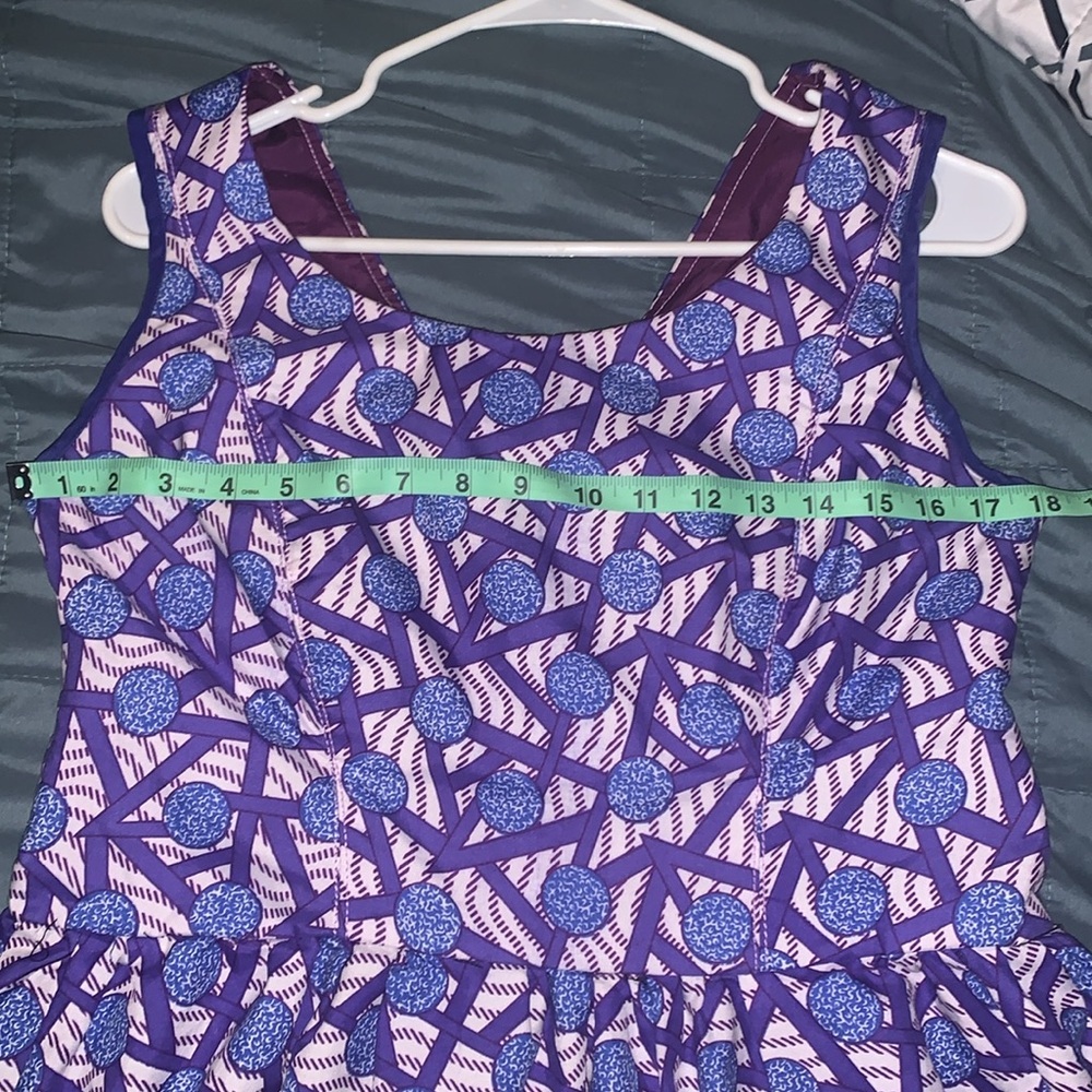 Vintage Avon hand sewn from pattern 60-70s patterned maxi dress size Small-Med - Picture 11 of 12